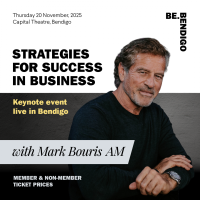 Be.Bendigo Mark Bouris Event_1080x1080 v4